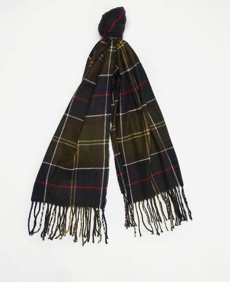 Barbour Dover Beanie & Hailes Scarf Gift Set — Classic Tartan