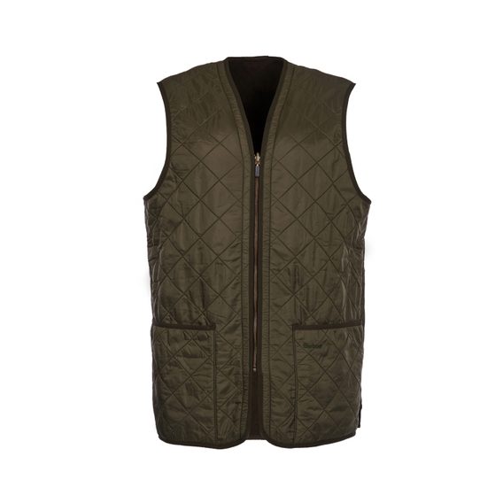 Prošiveni prsluk Barbour Polarquilt - maslinasti