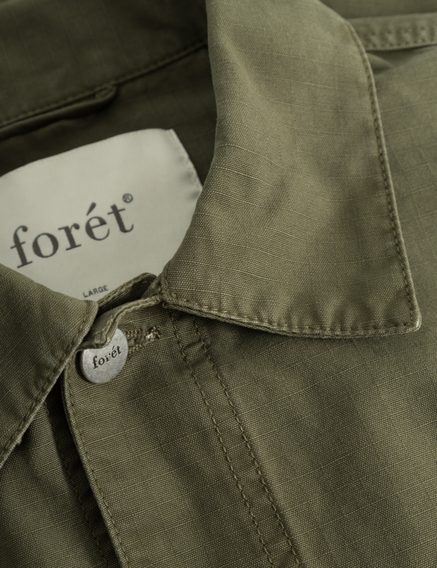 forét Amble Overshirt — Army