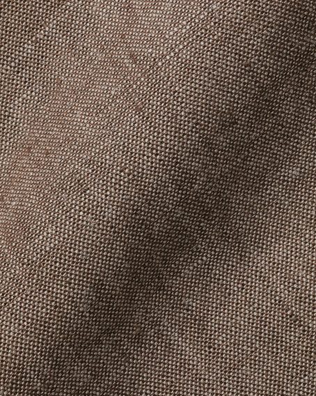 Charles Tyrwhitt Pure Linen Shirt — Mocha