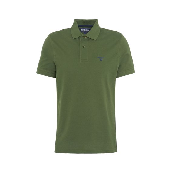 Barbour Lightweight Sports Polo Shirt — Rifle Green