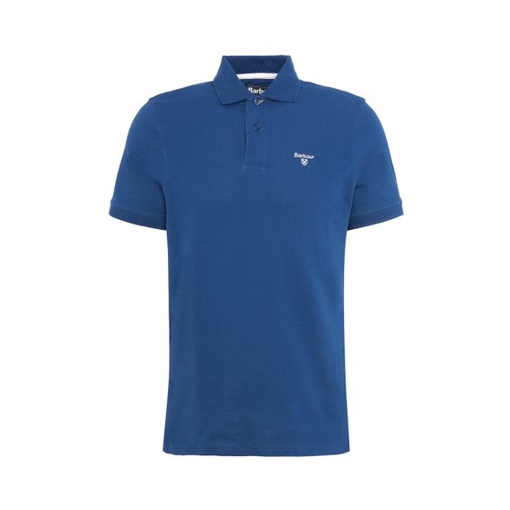 Barbour Lightweight Sports Polo Shirt — Deep Blue