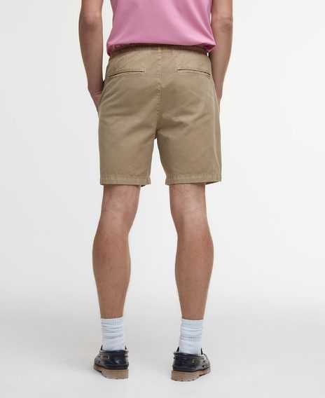 Barbour Washed Oxford Relaxed Shorts