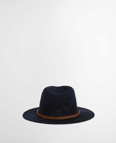 Barbour Flowerdale Trilby Summer Hat — Navy