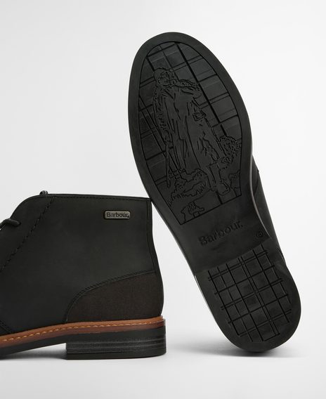 Barbour Readhead Chukka Boots — Classic Black
