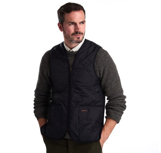 Barbour Quilted Gilet — Black