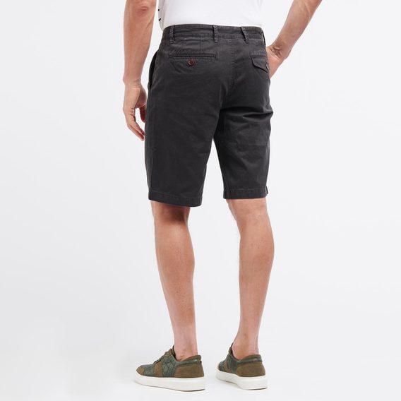 Jednobojne kratke hlače Barbour Neuston Twill Shorts - Navy