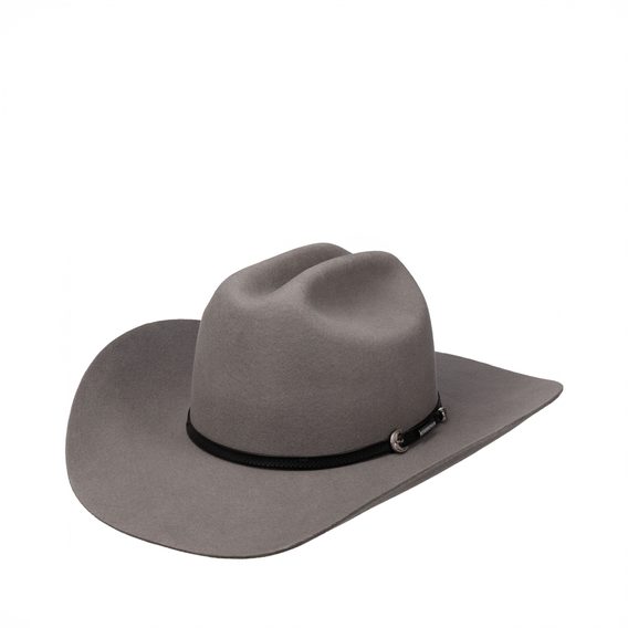 Stetson Woolfelt/Cashmere Western — Gray