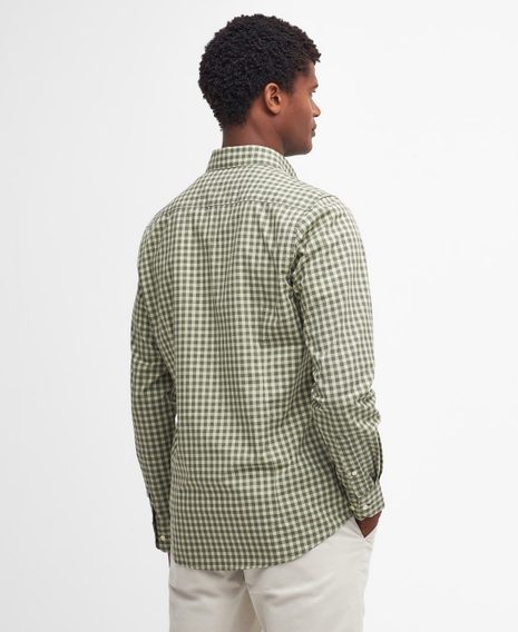 Barbour Merryton Tailored Shirt — Olive