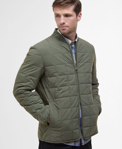 Barbour Elmstone Quilted Jacket — Uniform Green