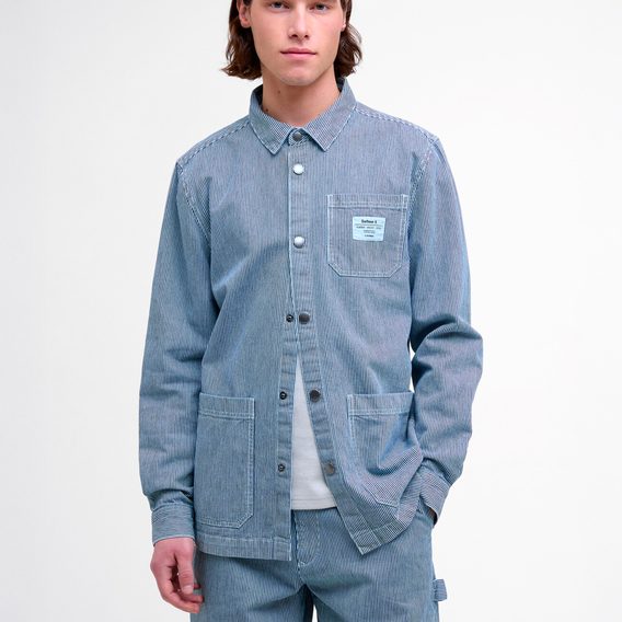 Barbour Tindale Striped Overshirt