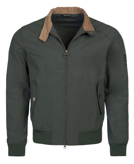 Barbour International Steve McQueen™ Rectifier Harrington Jacket — Sage