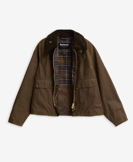 Barbour Spey Waxed Jacket — Beech