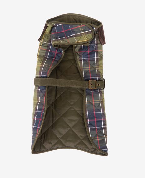 Barbour Tartan Dog Coat