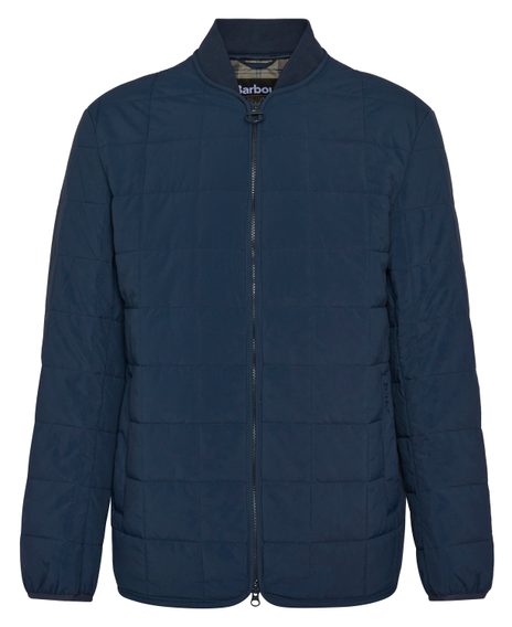 Barbour Elmstone Quilted Jacket — Navy