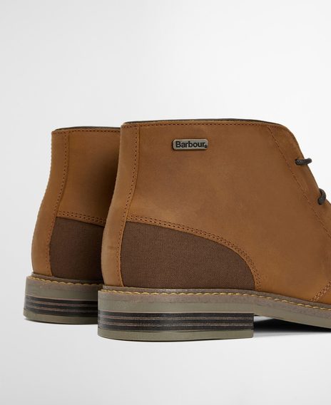 Barbour Readhead Chukka Boots — Cognac