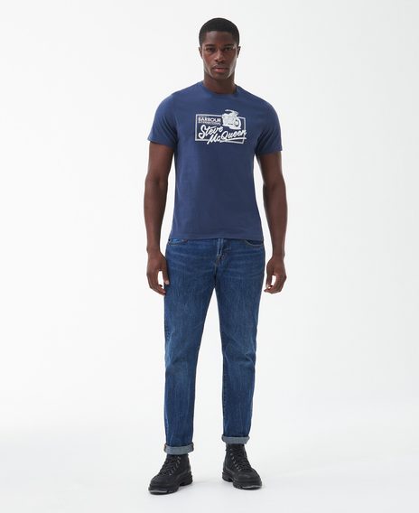 Barbour International Eddie T-Shirt — Oxford Navy