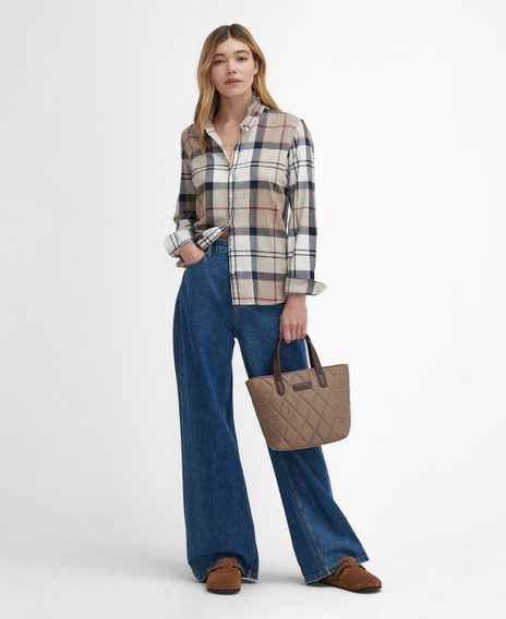 Barbour Bredon Regular Long-Sleeved Shirt — Hessian Tartan