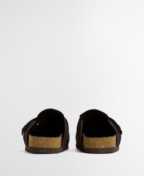 Barbour Bowman Sandal — Choc Suede