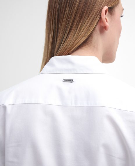 Barbour Derwent Regular Long-Sleeved Shirt — White