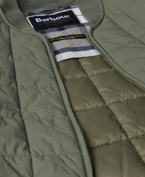 Barbour Elmstone Quilted Jacket — Uniform Green