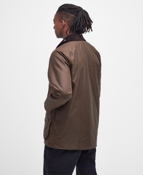 Barbour Beaufort Wax Jacket — Bark