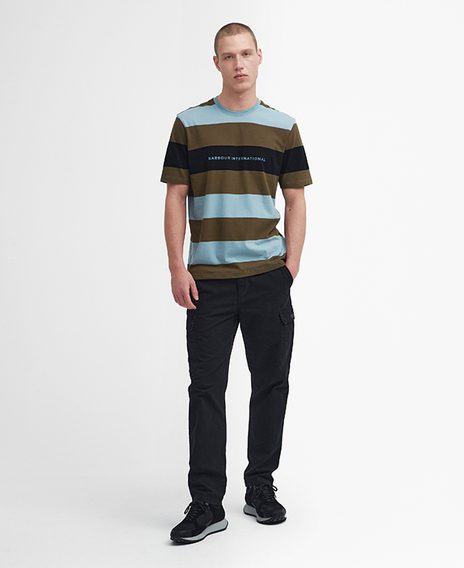 Barbour International Motor Hoop T-Shirt