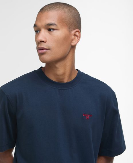 Barbour Sports Relaxed T-Shirt — Classic Navy