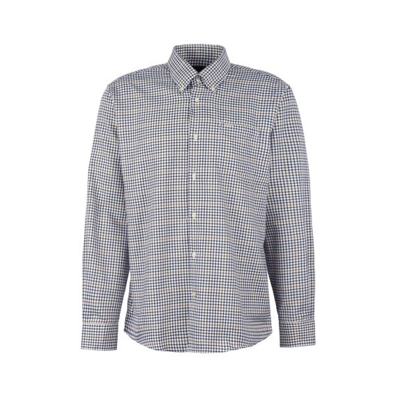 Barbour Henderson Thermo Weave Shirt — Whisper Classic White