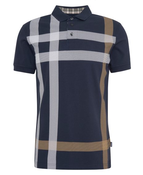 Barbour Blaine Polo Shirt — Navy