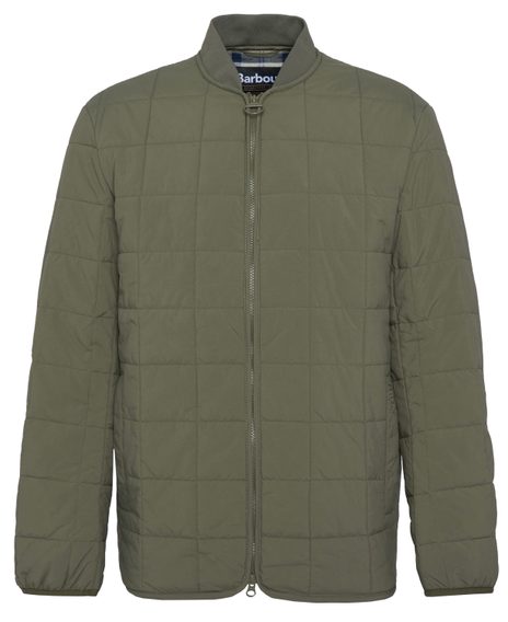 Barbour Elmstone Quilted Jacket — Uniform Green