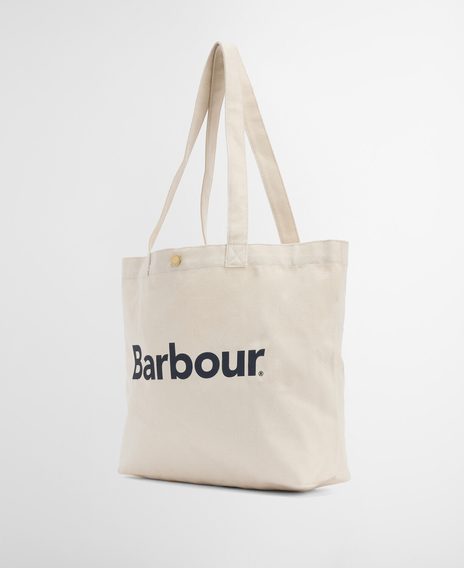 Barbour Logo Tote Bag
