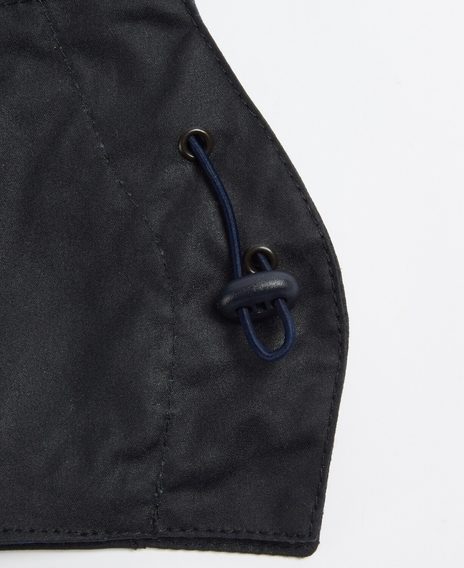 Barbour Wax Storm Hood — Navy