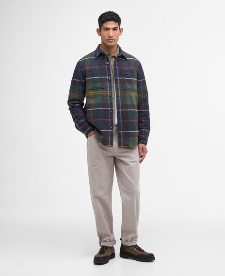 Barbour Chapter Check Overshirt — Classic Tartan
