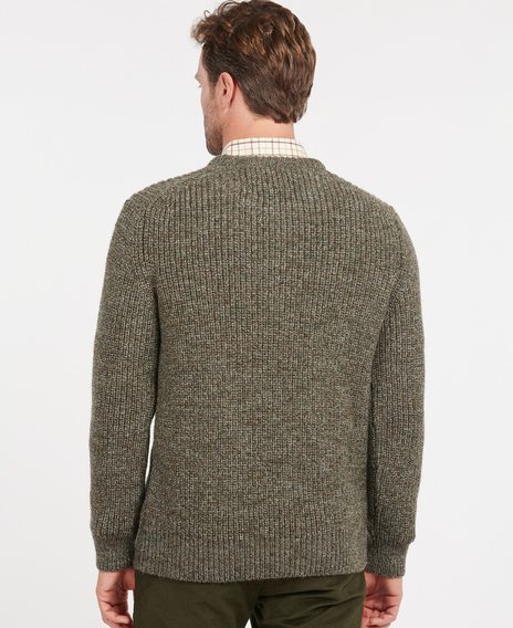 Barbour New Tyne Crew Jumper — Derby Tweed