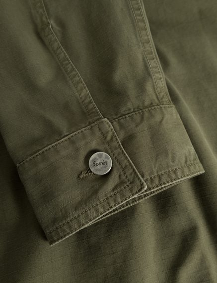 forét Amble Overshirt — Army