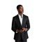 Charles Tyrwhitt Natural Stretch Twill Suit Jacket — Black