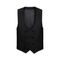 Charles Tyrwhitt Tuxedo Double Breasted Vest — Black