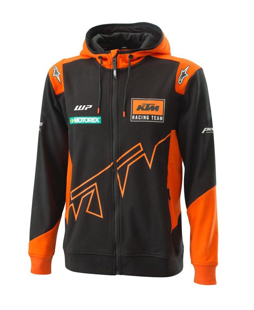 Motomach3 - Mikina TEAM, KTM (černá, oranžová) - KTM - Mikiny - Oblečení  pro volný čas, Pro motorkáře