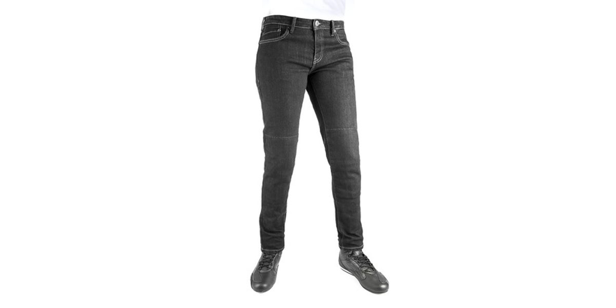 Motomach3 - kalhoty Original Approved Jeans Slim fit, OXFORD, dámské  (černá) - OXFORD - Kalhoty textilní - Kalhoty na motorku, Pro motorkáře