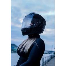 MESH PŘILBA S HEADSETEM PHANTOM, SENA (LESKLÁ ČERNÁ)