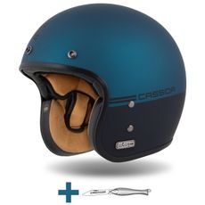 PŘILBA ESO SUPER HOOLIGAN, CASSIDA (ČERNÁ MATNÁ/METALICKÁ MODRÁ) 2025