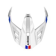 KŠILT PRO PŘILBY BANDIT, AIROH (HORN - BÍLÝ LESKLÝ)