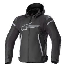 BUNDA ZACA WATERPROOF, ALPINESTARS (ČERNÁ/TMAVĚ ŠEDÁ) 2026