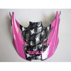 KŠILT NA FLY KINETIC FLASH - FLY RACING - USA (RŮŽOVÁ/ŠEDÁ/BÍLÁ)