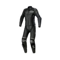 DVOUDÍLNÁ KOMBINÉZA STELLA GP PLUS 2, ALPINESTARS (ČERNÁ/METALICKÁ ŠEDÁ)