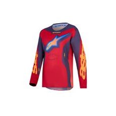 DRES RACER HUNT YOUTH, ALPINESTARS, DĚTSKÉ (ČERVENÁ/TMAVĚ ŠEDÁ/GRADIENT) 2027