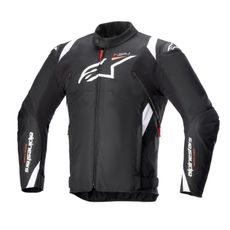 BUNDA T-SP 1 2 WATERPROOF, ALPINESTARS (ČERNÁ/BÍLÁ) 2026