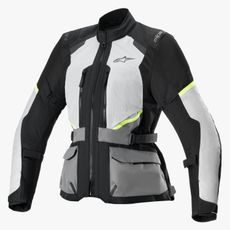 BUNDA STELLA ANDES AIR DRYSTAR, ALPINESTARS, DÁMSKÁ (SVĚTLE ŠEDÁ/TMAVĚ ŠEDÁ/ČERNÁ/ŽLUTÁ FLUO) 2026