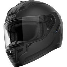 MESH PŘILBA S HEADSETEM PHANTOM, SENA (LESKLÁ ČERNÁ)